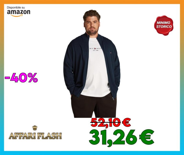 Tommy Hilfiger Maglione con Cerniera Unisex