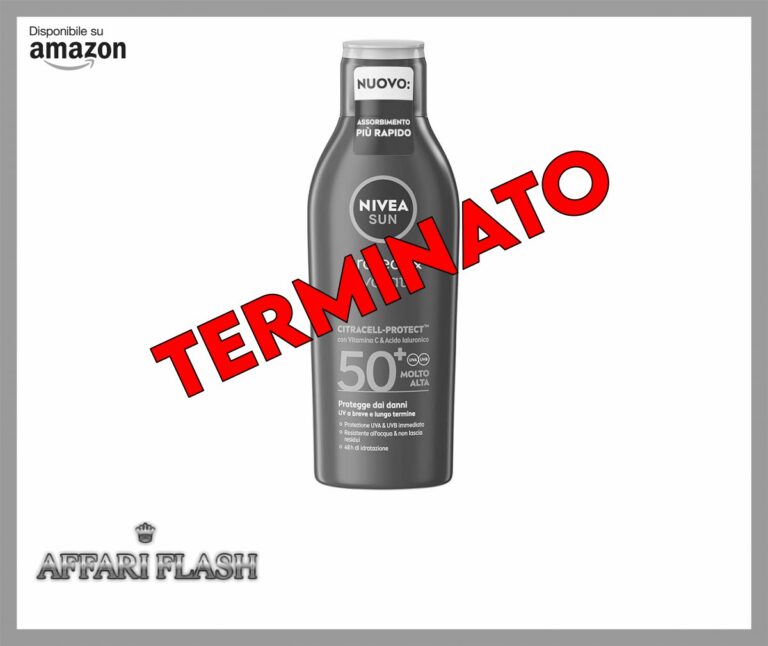 NIVEA SUN Protect & Hydrate SPF 50+ 200 ml, Crema solare 50+ idratante 48h ad assorbimento rapido, Protezione solare 50+ resistente all’acqua arricchita con Vitamina C e Acido Ialuronico