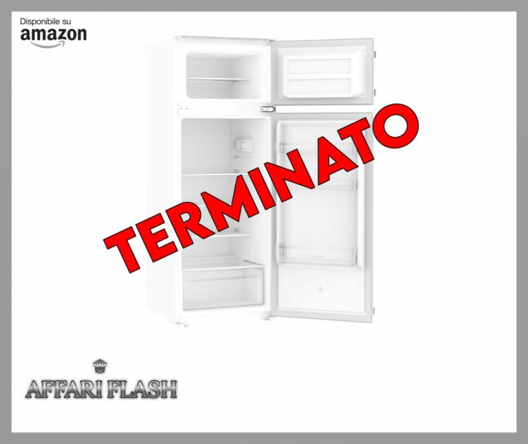 Candy Doppia Porta, 205 L, Da Incasso, Classe E, Compatto, Temperatura Regolabile, Luce LED, Cassetto Crisper, 39 dB, AxLxP 145x54x54 cm, Bianco