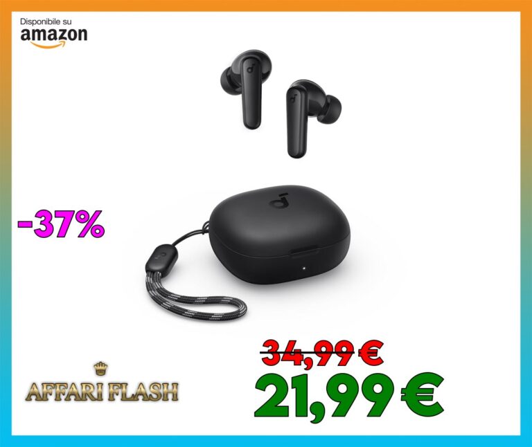Soundcore Cuffie Bluetooth by Anker P20i, Auricolari Bluetooth 5.3, Cuffie Wireless In