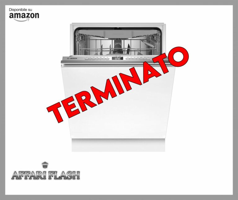 Bosch SMV6YCX02E Serie 6, Lavastoviglie da incasso (senza pannello) a scomparsa totale, PerfectDry, Home Connect, EfficientDry