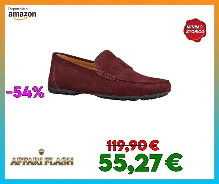 Geox U Kosmopolis + Grip, Moccasin Uomo