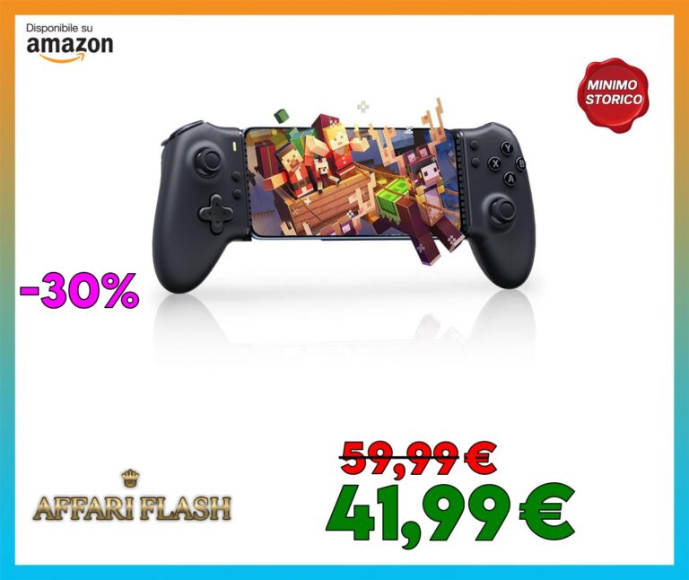 EasySMX M15 Controller Smartphone Android, Gamepad Bluetooth con Joystick & Trigger Hall Effect, Pulsanti Meccanici, Compatibile con Cellulare/PC/Tablet