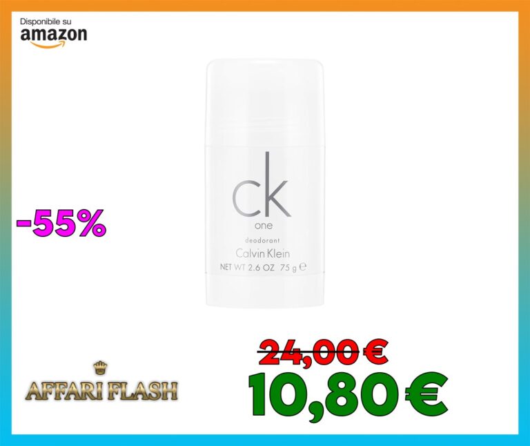 Calvin Klein CK One Deodorante Stick 75ml