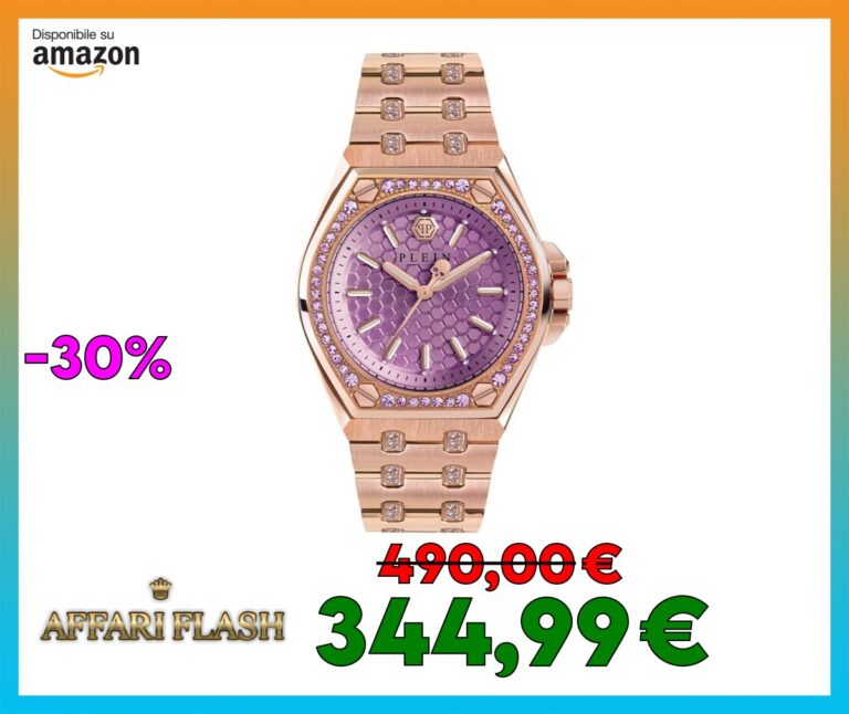 ️ Philipp Plein Orologio analogico al quarzo Plein Extreme Lady