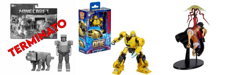Mattel Minecraft Movie Pack Figure Steve con Armatura di Diamanti e Dennis