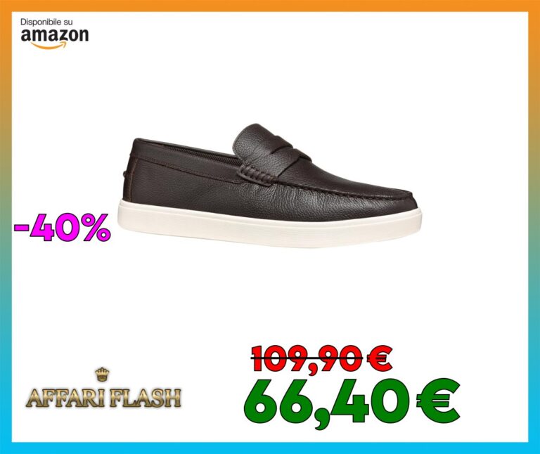 Geox U Avola A, Mocassino Uomo