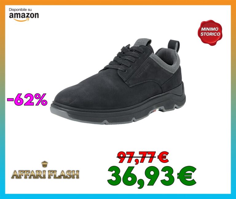 Tommy Hilfiger Uomo Scarpa Driver Mix Hybrid Shoe in Pelle