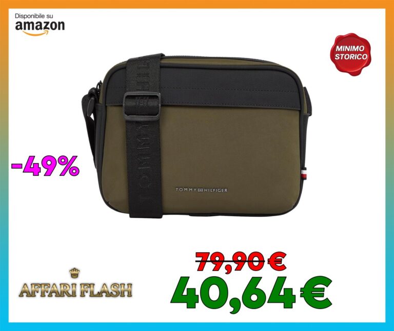 Tommy Hilfiger TH Repreve Camera Bag Am0am13187, Crossover Unisex