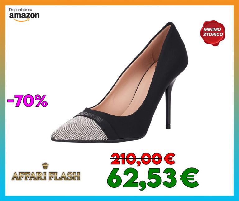 Love Moschino, Decollete Tacco Donna