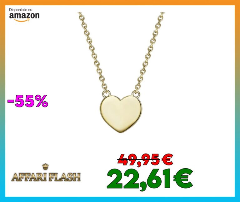 Glanzstücke München Catena a maglia rettangolare da Donna in Argento Sterling 925