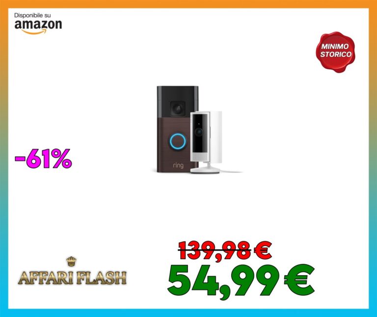️ Ring videocitofono a batteria (Battery Video Doorbell) Con Videocamera interna | Installazione semplice fai