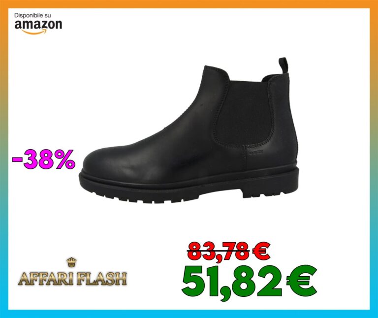 Geox U Andalo A, Stivali Uomo