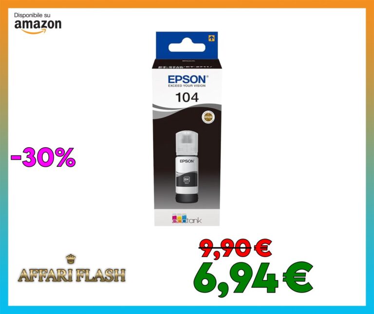 Epson 104 Cartucho de Tinta Negro
