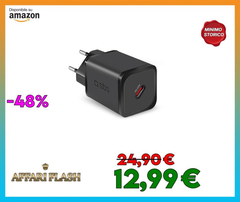 SBS Alimentatore Slim USB