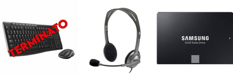 Logitech MK270 Combo Tastiera e Mouse Wireless per Windows, 2,4 GHz Compatto