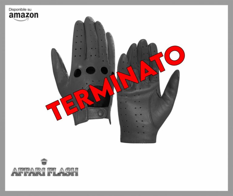 ️ Harssidanzar Guanti da guida in pelle estivi da donna Guanti da guida in pelle di agnello GL009EUA