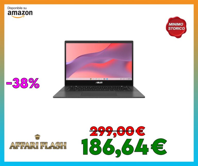 ASUS Chromebook CM1402CM2A#B0D5RFLLH4, Notebook con Monitor da 14″ Anti