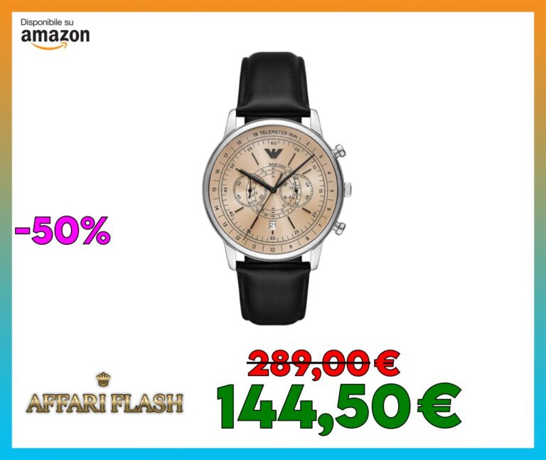 ️ Emporio Armani Orologio Analogico al
