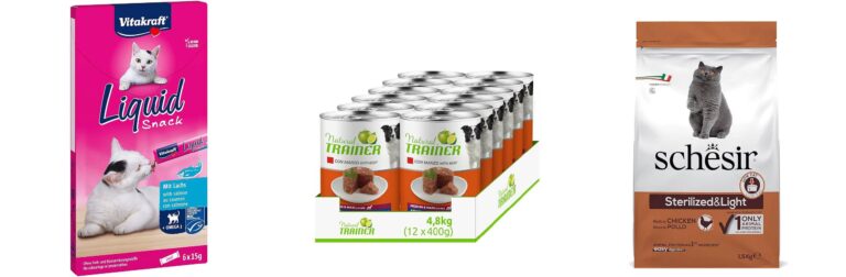 Vitakraft Vitakraft Liquid Snack liquido per Gatto, Salmone e Omega