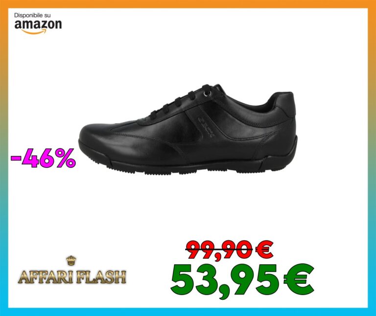 Geox U Edgware A, Sneaker Uomo