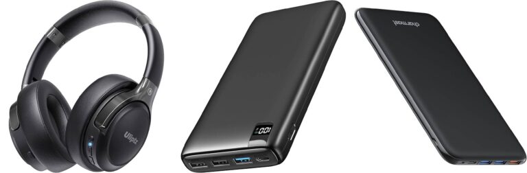 Uliptz Cuffie Wireless Bluetooth 5.3, 65 Ore Di Riproduzione