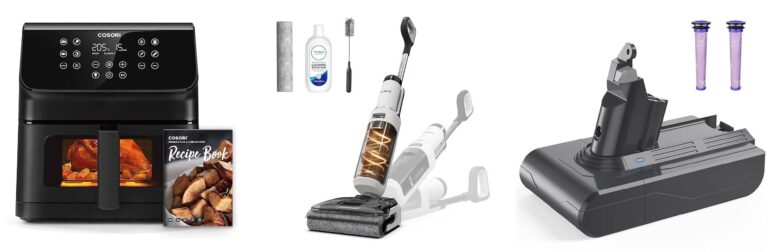 COSORI Friggitrice ad Aria Clear Blaze 6.2 Litri con Finestra, 1700W