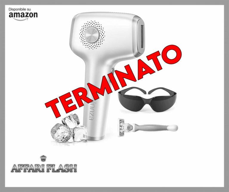 Epilatore Luce Pulsata di Ghiaccio a Casa 999.999 Flash IPL Indolore 9 Energia Livelli Depilatore Luce Pulsata per Viso,Corpo,Schiena,Gambe,Linea