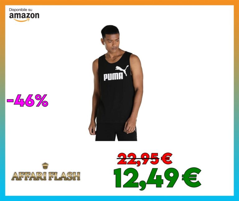 PUMA Ess Tank Top Uomo (Pacco da 1)