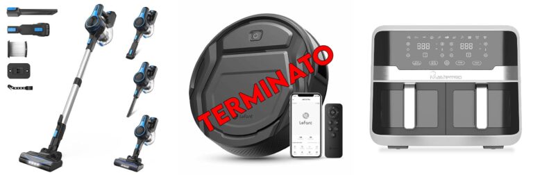 Aspirapolvere Senza Fili Potente, Scopa Elettrica Senza Fili 45 Minuti Spazzola a LED Dust Cup Grande 1,2L
