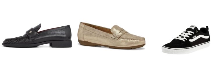 Tommy Hilfiger Donna Mocassino Soft Nappa Pleated Toe Tacco Piccolo