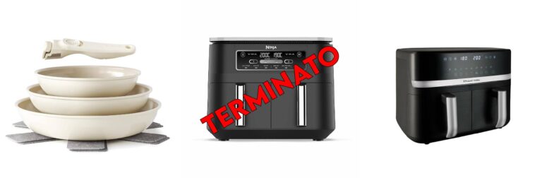 Redchef Set di Padelle da 6 pezzi con Manico Rimovibile, Padella in Ceramica con Antiaderente in Granito