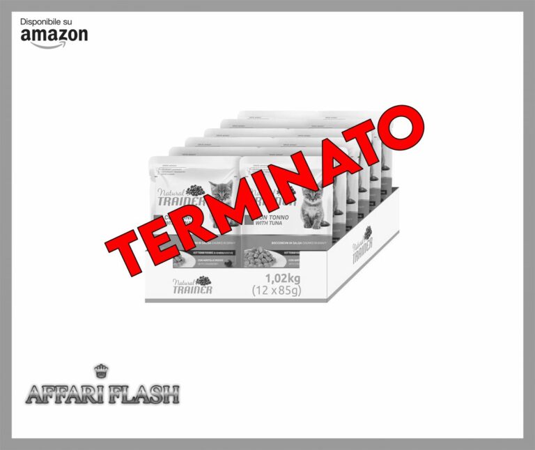 Natural Trainer Kitten & Young Cibo Umido per Gattino con Tonno
