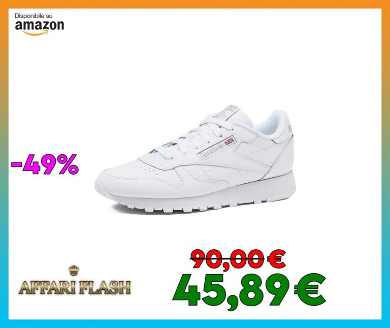 Reebok Classic Leather, Scarpe da Ginnastica Unisex