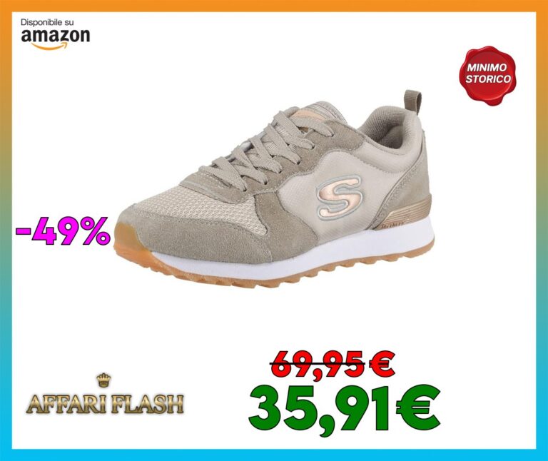 Skechers Og 85 Goldn Gurl, Sneaker a Collo Basso Donna