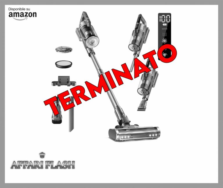 Aspirapolvere Senza Fili, 550W/45KPA 70 Mins,Scopa Elettrica Senza Fili a Doppia Impugnatura, Aspirapolvere Verticale Antigroviglio con Display a LED, Altamente Adatto per Tappeti/Pavimenti/Capelli