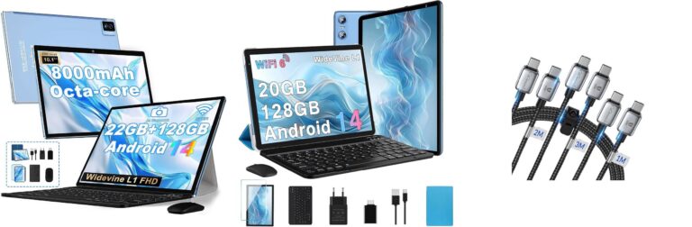 Biegedy Tablet 10 Pollici Tablets Android 14 Octa