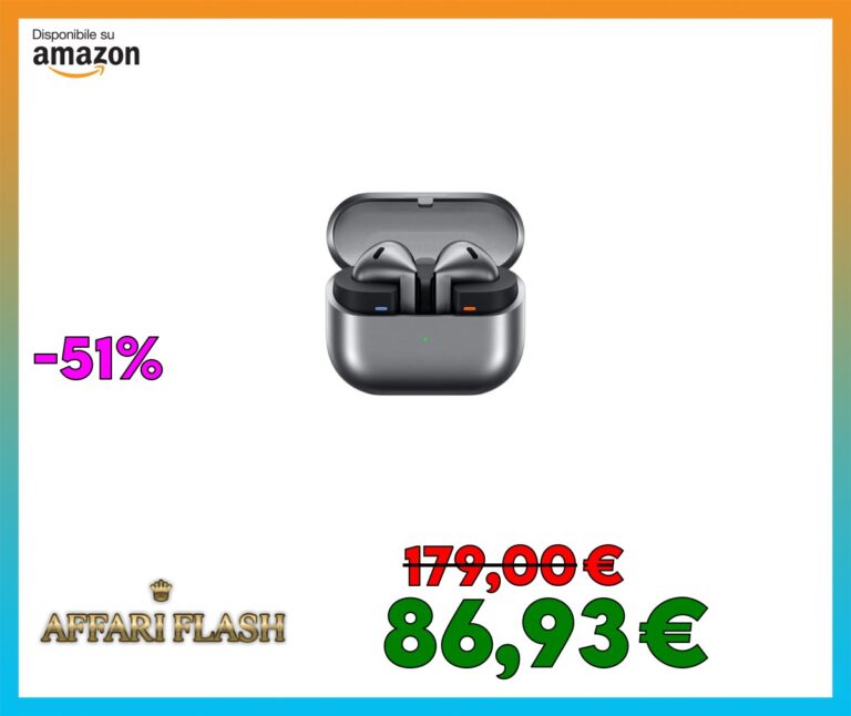 Samsung Galaxy Buds3 Auricolari open type True Wireless, Cancellazione adattiva del rumore, Audio Hi
