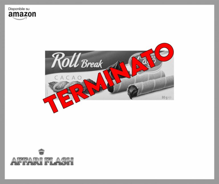 Lago 1968, Roll Break 80g, Cannoli di Wafer Ripieni di Crema Cacao 66%