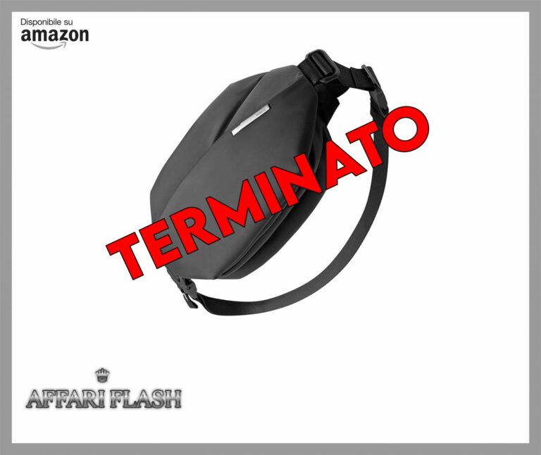 Inateck Sling Bag X, Borsa a Tracolla a Spalla Resistente agli Spruzzi per Uomo e Donna Marsupio Multiuso per Viaggi, Palestra, Ciclismo, Lavoro, Sport