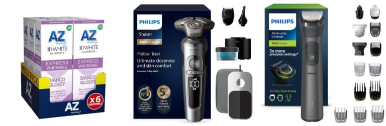 AZ Ricerca DENTIFRICIO 3D White Illuminate Express Whitening BIANCO GLOSSY, SBIANCA Rapidamente e PROTEGGE lo Smalto