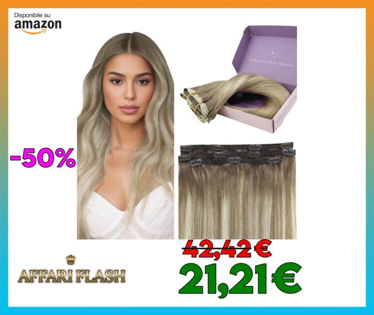 Fshine Hair Extension Clip Capelli Veri 35.5cm 50g 3pcs Sporco Blond Highlights Bleach Blond Hair Extension Clip Capelli Veri Remy Clip Nelle Estensioni Dei Capelli