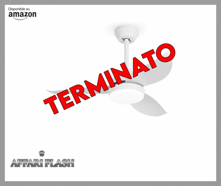 Ventilatore da Soffitto con Luce LED 36″