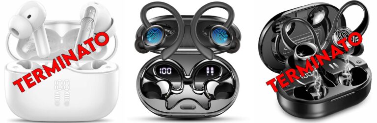 Cuffie Bluetooth 5.4 In Ear, Auricolari Bluetooth HiFi Stereo con 4 ENC Cancellazione Rumore Mic