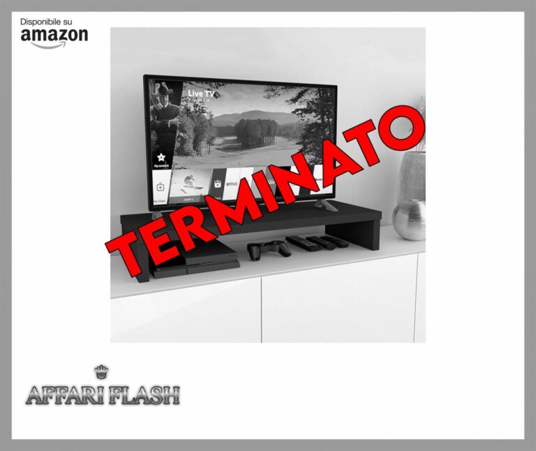 Henor Sollevatore TV Legno FSC® 90 x 35 x 15 carico 60 kg Grafite