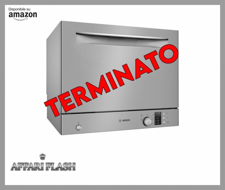 Bosch SKS2ITI00E Serie 2, Lavastoviglie compatta da libera installazione, EcoSilence Drive