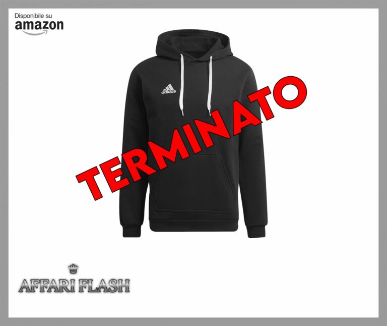 adidas Entrada 22 Sweat Hoodie Felpa con Cappuccio Uomo (Pacco da 1)