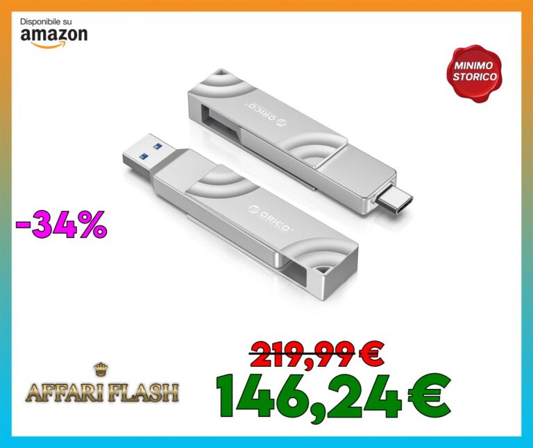 ORICO 2TB SSD Externe, Hard Disk Esterno SSD fino a 1050MB/s, USB C Unità a Stato Solido Esterne per iPhone 16/Android Telefon/PS4/Tablet/Mac/Windows OG201