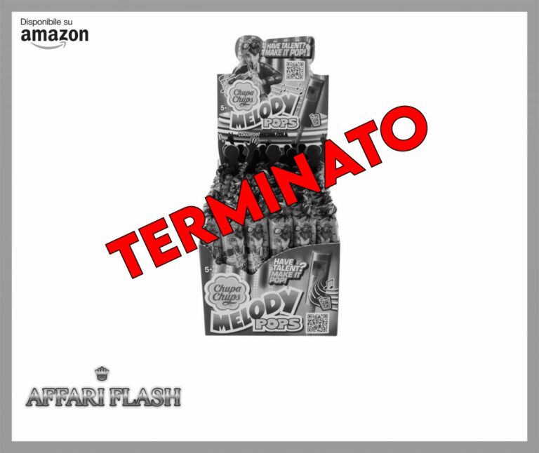 Chupa Chups Melody Pops, Lollipop Fischietto, Gusto Cola, Confezione da 48 Lecca Lecca Monoporzioni, da Condividere con Amici o da portare sempre con te