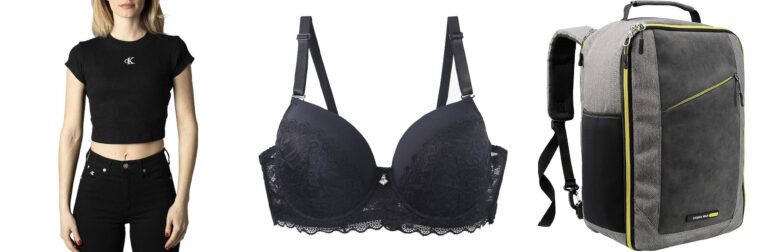 Calvin Klein Top in Maglia a Maniche Corte Donna
